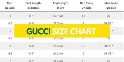 gucci sneaker higj top sizing|gucci slide size chart.